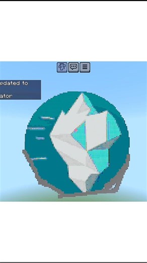 i Build my subscribers logo in Minecraft #minecraft