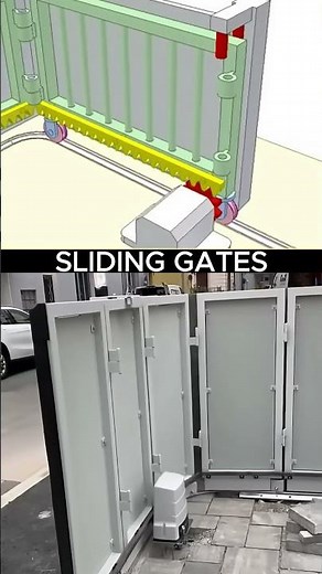 SLIDING GATES #shorts