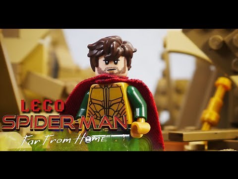 Spider-Man: Far From Home Trailer in LEGO