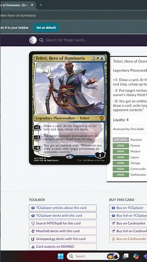 UW Control Key Cards in Pioneer | Teferi, Hero of Dominaria | #magicthegathering #mtgpioneer