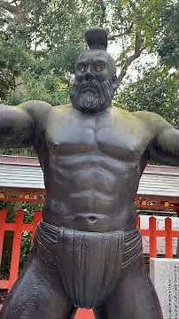 God of Sumo wrestling venerated in Japan #history #sumo #shintoshrine