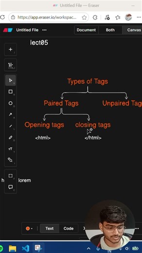 Summary of lecture 5 (What is HTML) #coding #programming #frontendbackend #webdesign #education