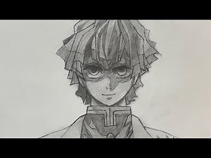 How to Draw Zenitsu Agatsuma Step by Step | Demon Slayer Easy Tutorial