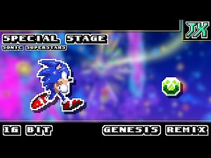 [16-Bit;Genesis]Special Stage - Sonic Superstars