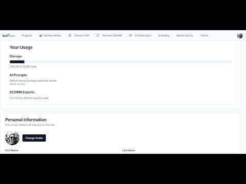 QuikAuthor 104: Personalizing Your Profile & Advanced Team Management
