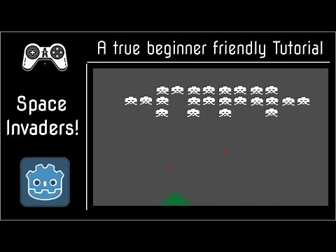Godot all-in-one tutorial: Space invaders!
