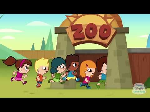 Let's Go To The Zoo | Animal Song for Kids