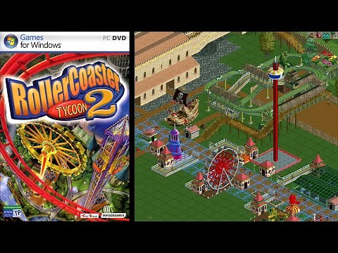 RollerCoaster Tycoon 2 ... (PC) [2002] Gameplay