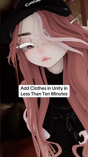 You can add clothes in Unity with just two buttons #vrchat
