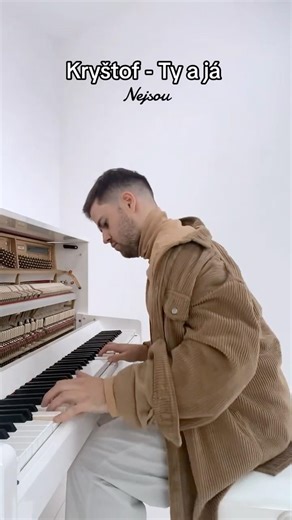 🇨🇿 Kryštof - Ty a Já (Piano Cover) 🎹One Of The Most Famous Czech Songs ✨ IG:JanVeselyPiano