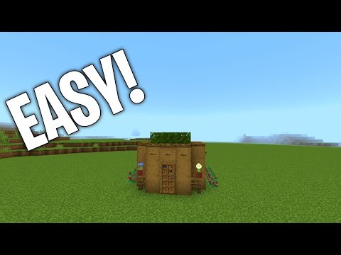 Minecraft Oak Starter House Tutorial!