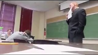 Best classroom April fools prank everThis professor has a policy that if your phone rings in class, you must answer it on speakerphone, so the students arranged to have a friend call on April fools’ day...