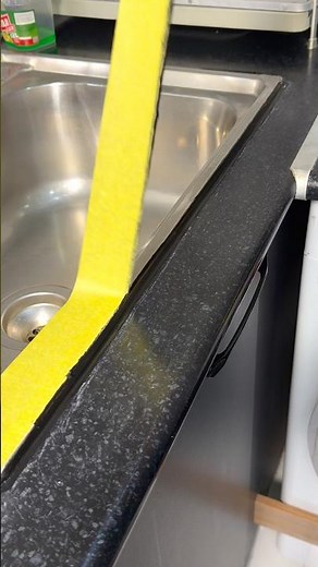 How to Get a Perfect Silicone Bead! Kitchen Sink DIY Hack. #diy