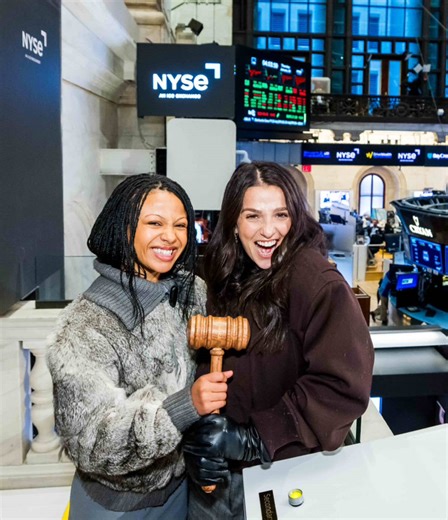 Espectacular cierre de mercados en NYSE con @mmyhalaa