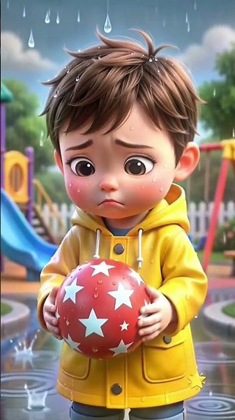 Rain, Rain, Go Away Nursery Rhyme With Lyrics - Cartoon Animation Rhymes & Songs for Children