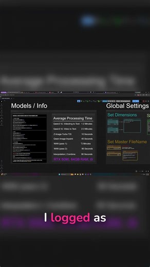 Real Talk: Processing Times on an RTX 5090!