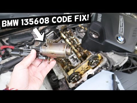 BMW CODE 135608 VALVETRONIC SYSTEM NO MOVEMENT DETECTED BMW F10 F11 F30 F31 X3 X4 X5 F32 F33 X1 F20