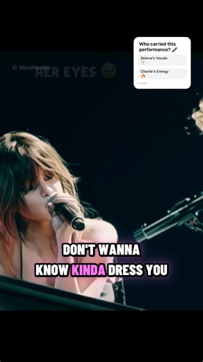 Charlie Puth & Selena Gomez: The tension is REAL! 😳🎤 #shorts #selenagomez #charlieputh #short