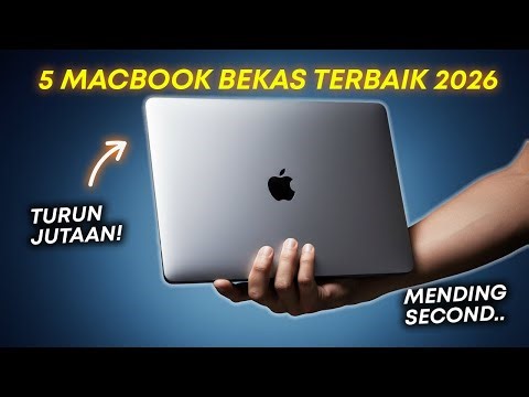 SUDAH MURAH‼️5 Rekomendasi Macbook Bekas Layak Beli Di 2026!