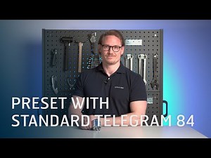 How to configure PROFINET Telegram 84 (position & speed value) on Leine Linde absolute encoder