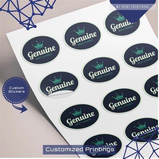 Custom Printed Stickers for Branding, Packaging Labels, Promotional Use - Etsy UK