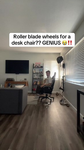 Innovative Roller Blade Wheels for Office Chairs