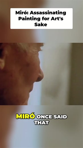 Miró aimed to 'assassinate painting'—break tradition and rebuild art. See how he transformed the ordinary into extraordinary visions. #JoanMiró #ArtHistory #ModernArt #ArtLovers