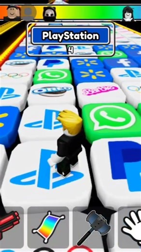 I GOT FIRST POSITION LOGO COLOR BRIDGE💥#nabatidao #roblox #gaming #newtrend #shorts