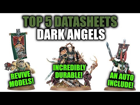 The Top 5 Competitive Dark Angels Units?! | Warhammer 40k 10th Edition