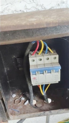 ⚡ Industrial Board Wiring & MCB Setup Tour 🔌