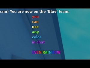 How To Write In Chat With ANY Text Color 🎨 [NOT WORKING] (Roblox Big Paintball)