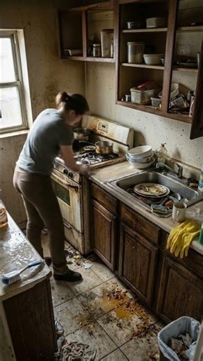 Dirty Kitchen to Clean Transformation | Satisfying Deep Cleaning