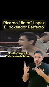 Ricardo Lopez el boxeador Perfecto #boxeo #box #boxing | Mirando boxeo