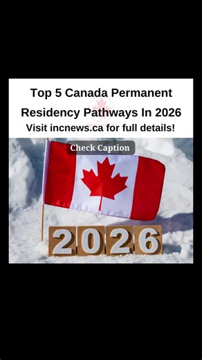 🇨🇦 Canada’s permanent residency system is tightening in 2026, but multiple PR pathways remain accessible throughout the year. 🇨🇦 Check out full guide that explains where opportunities still exist, what eligibility really looks like, and how selection works in 2026, if Canada PR is your goal this year👇 🔗 Link in bio @immigrationnewscanada.ca for full details! #canada #immigration #residency #pr #visas