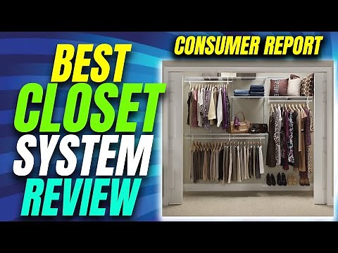 ✅Top 5 Best closet systems | Best closet systems on a budget | Best closet systems with drawers