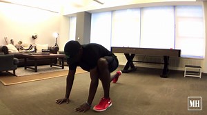68K views · 672 reactions | "Try this out the next time before you do squats," says Nike run coach, S10 Training trainer, and #OchoSystem founder Joe Holder. The inchworm to #SpiderMan with rotation to sitback (try saying that five times fast) is an excellent warm-up routine to open up those hips and wake up your posterior chain. #MHRecRoom | Men's Health | Facebook