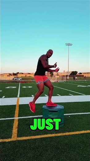 The key to box jumps is generating explosive power, not sinking into a deep squat