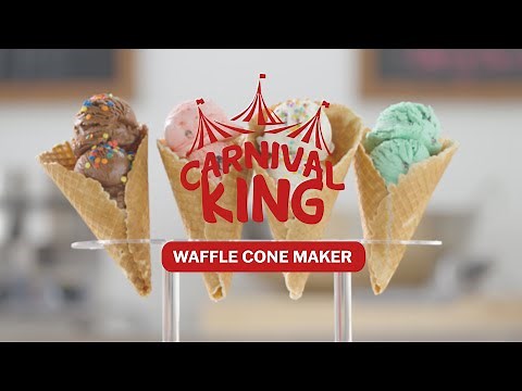 Carnival King Waffle Cone Maker