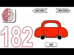 Brain Test Level 182 Walkthrough