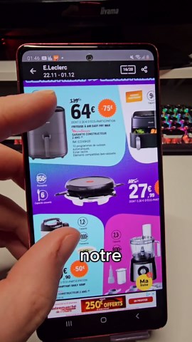 Black Friday Leclerc : AirFryer Moulinex à -54%