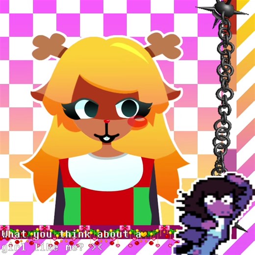 RUSHED ASFFF anyways suselle👀👀 i made this because im replaying chapter two and yk i love these lesbians❤️ #deltarune #suselle #alightmotion #animation #ship