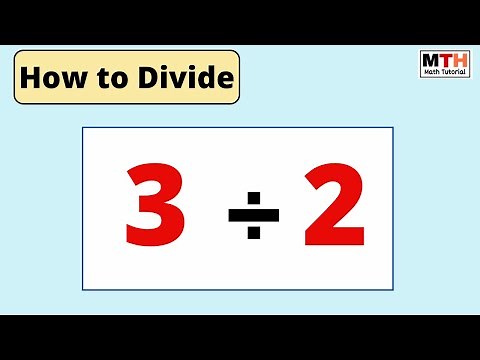 3 divided by 2 (3÷2) | Long Division
