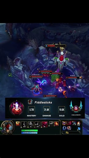 Fiddlesticks assist vs Baron Nashor