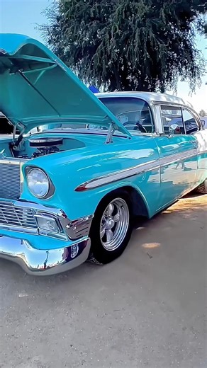 1956 Chevrolet Bel Air #classicchevy #trifivechevy #56chevy #chevybelair