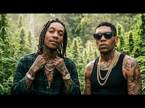 Ganja Millionaire” 💸💨 | Vybz Kartel x Wiz Khalifa (official lyrics video)