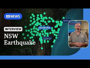Seismologist explains what we know about the NSW earthquake | ABC NEWS