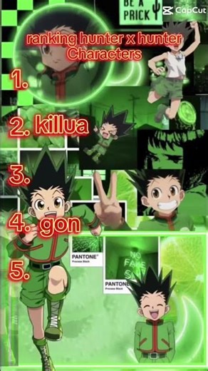 Ranking hunter x hunter characters #hunterxhunter
