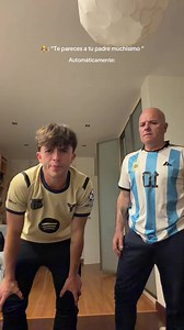 Te pareces a tu padre muchísimo: reacción divertida