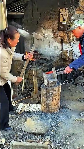 Ancient Blacksmith Craft in Action – Satisfying Forging Therapy 🔥⚒️
