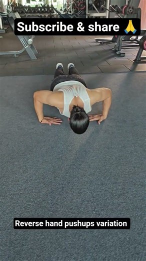 Reverse Hand Pushups | #Shorts #youtubeshorts #youtube